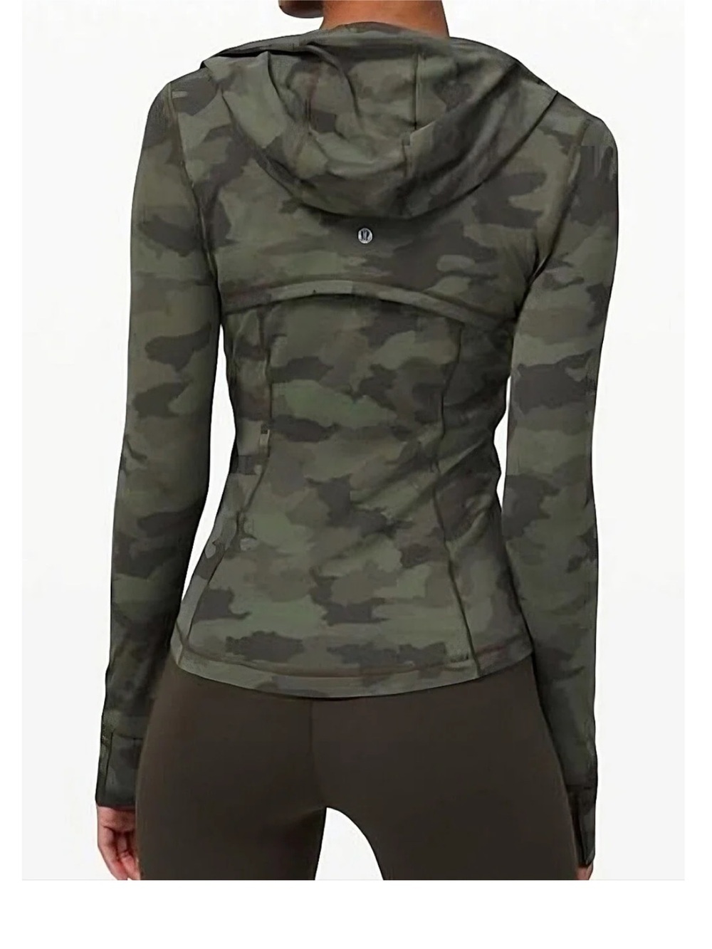 Lululemon Hooded Define Jacket Women’s Size 12 Camo